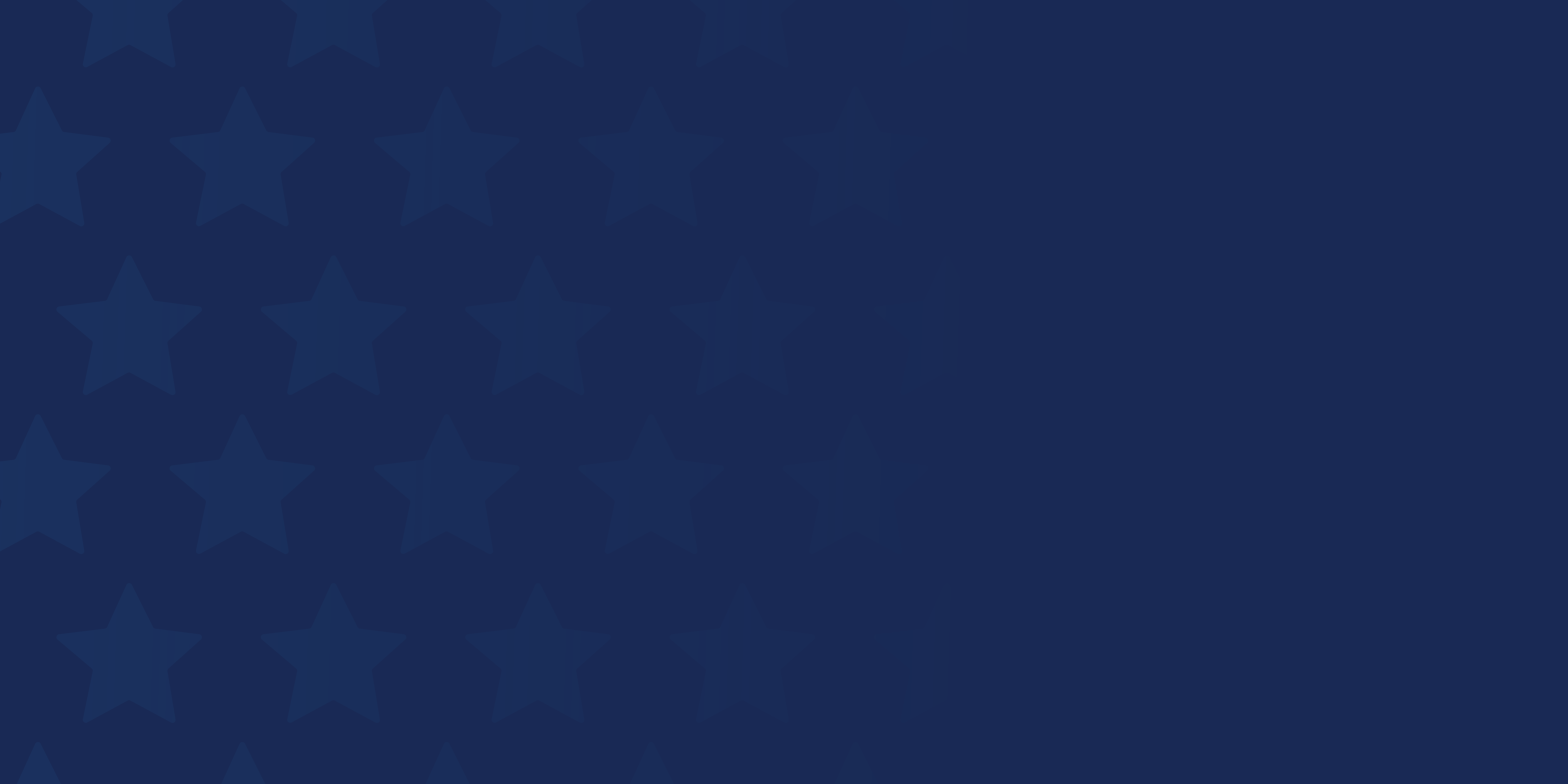 Dark blue background with blue star pattern.